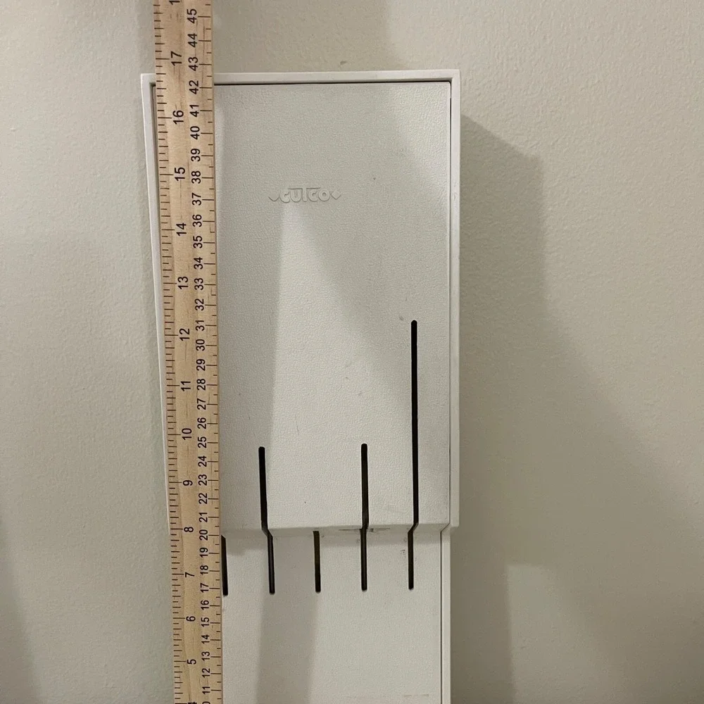 CUTCO Knife Holder #1742 5 Knife‎ Kitchen Storage Rack Plastic Wall or Drawer